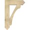 Ekena Millwork Legacy Arts & Crafts Rough Sawn Bracket, Douglas Fir, 6"W x 26"D x 38"H BKT06X26X38LEC03RDF - alternate 4